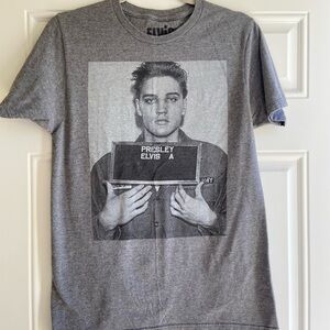 Elvis military photo shirt